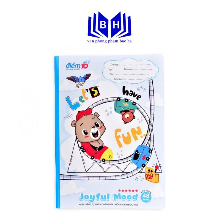 Combo of 10 Thien Long 4-panel notebooks 48 pages TP-NB002 anti-glare - eye strain - Thien Long 4-panel notebook