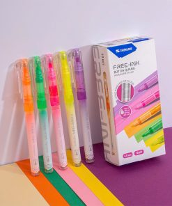 Combo 5 bút dạ quang Thiên Long HL-020